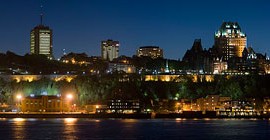 Quebec city skyline high resolution panorama, Quebec City, Quebec
